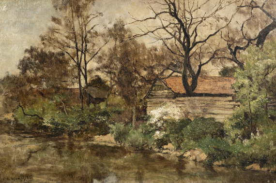   - Paysage avec rivière